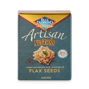 Almond Breeze Artisan Nut Thins Flax Seed