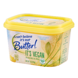 I Can't Believe It's Not Butter Vegan