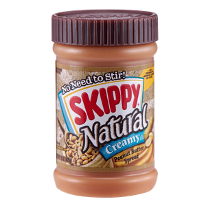 Skippy Natural Creamy Peanut Butter