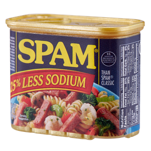 Spam 25% Less Sodium