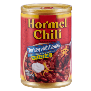 Hormel Chili Turkey with Beans