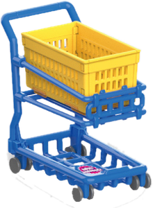 Shopping Cart w/ Basket