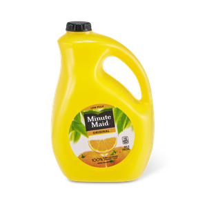 Minute Maid orange juice (gallon jug)