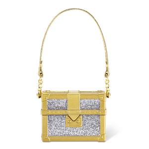 Train Case Crossbody Gold