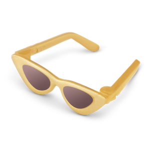Cat Eye Sunglasses, Gold