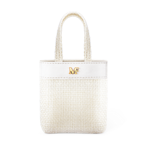Linen Tote, White