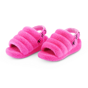 Furry Slide Pink