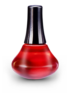 Nail polish, red