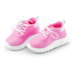 Sneakers, pink