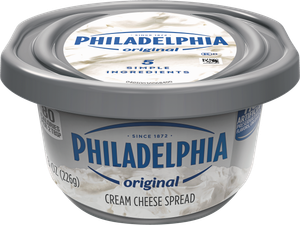Philadelphia cream cheese spread