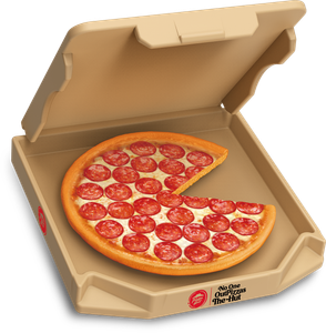 Pizza Hut Pepperoni Pizza