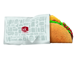 Jack in the Box two tacos