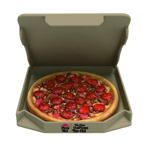 Pizza Hut Original Pan Meat Lovers Pizza