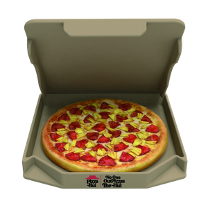 Pizza Hut Hand Tossed Hawaiian Pizza