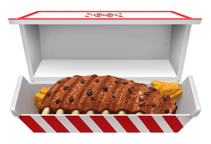 TGI Friday's glazed ribs