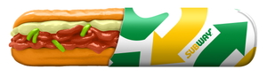 Subway footlong steak & cheese