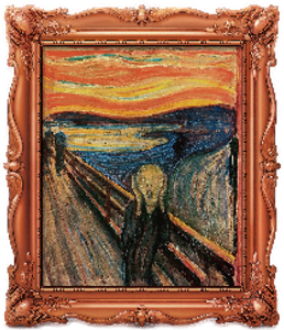 "The Scream" by Edvard Munch