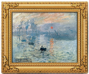 "Impression, Sunrise" by Claude Monet