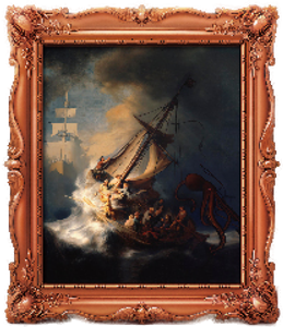 "The Storm On The Sea Of Galilee" by Rembrandt