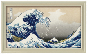 "The Great Wave" by Katsushika Hokusai