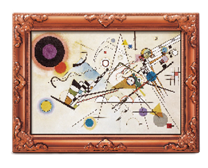 "Composition 8" by Vasily Kandinsky