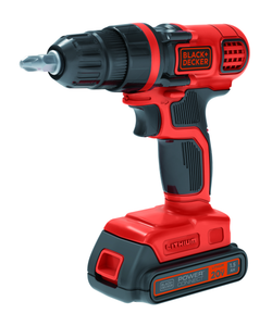 Black + Decker power drill