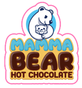 Sticker Mamma Bear Hot Chocolate