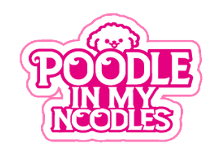 Sticker Poodle Noodle