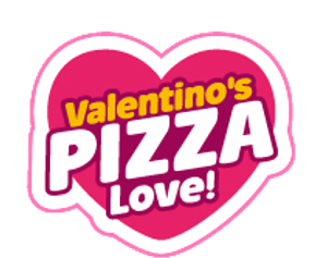 Sticker Valentino's Pizza Love