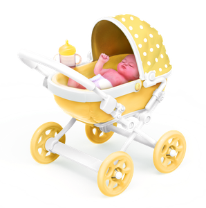 Yellow Stroller
