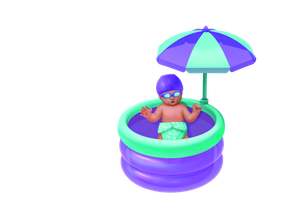 Purple Baby Pool