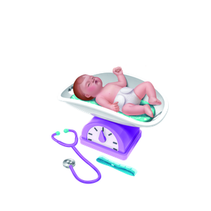 Purple Weight Scale