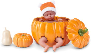 Baby in Pumpkin
