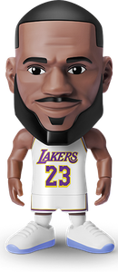 LeBron James (Lakers #23) White