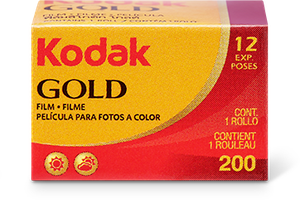 Kodak Gold Film Box