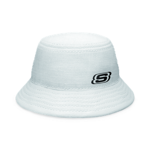 Skechers white bucket hat