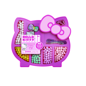 Hello Kitty Wooden Bead Set